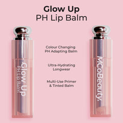 MCoBeauty texture close-up revealing glossy, buttery balm for smooth hydration