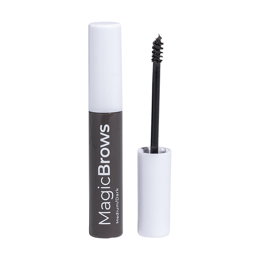 MCoBeauty Magic Brows tapered spoolie closeup for precise shaping