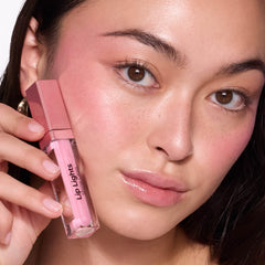 MCoBeauty Marshmallow held in hand showing portable size and travel convenience