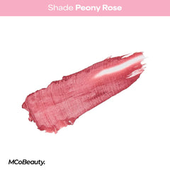 MCoBeauty finger-dabbing cheek application for quick, natural glow