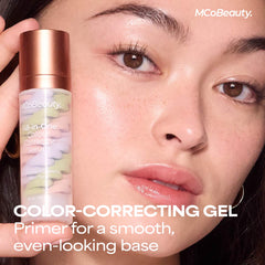 MCoBeauty pump close-up delivering mess-free measured product