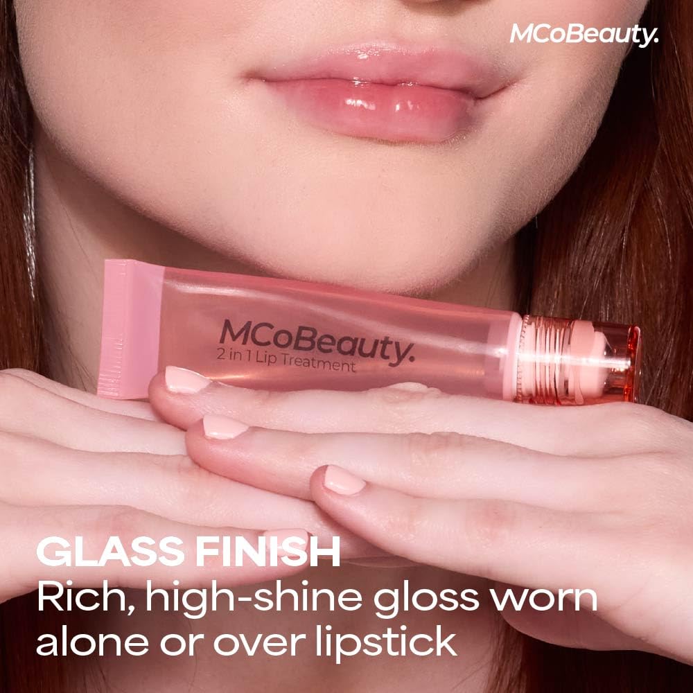 MCoBeauty close-up of stainless steel roller ball giving precise, cooling application benefit