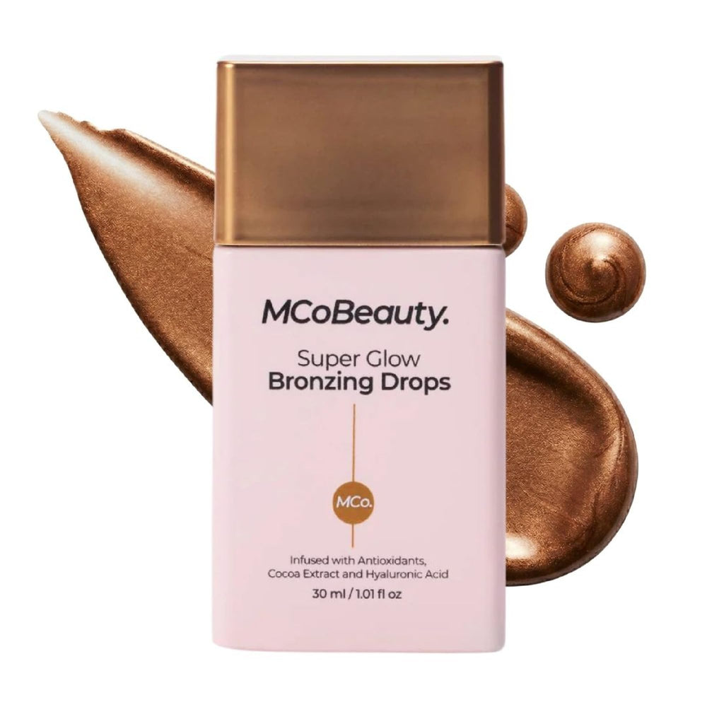 MCoBeauty Sun Kissed front packaging showing bottle and label for instant bronzed glow