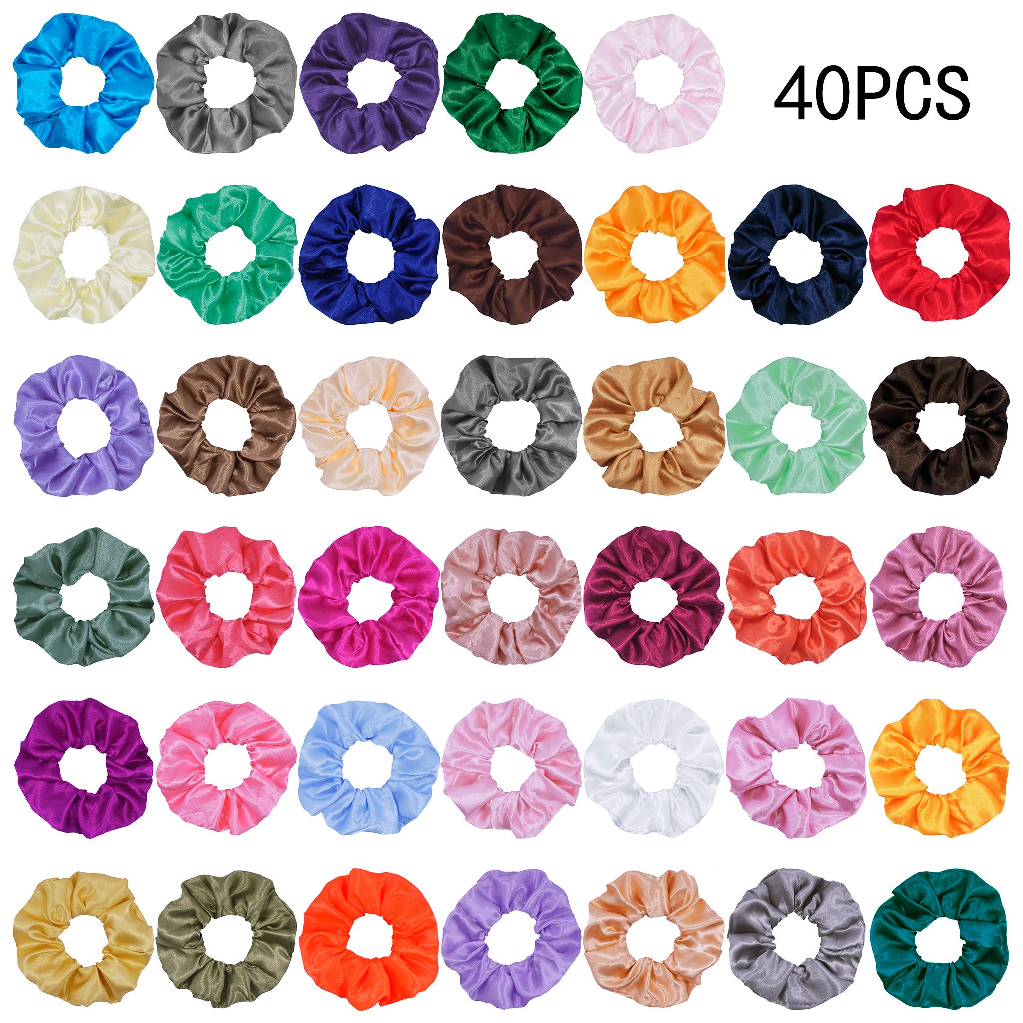 Mcupper assortment flatlay displaying 40 colors for outfit coordination