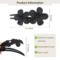mdscve side profile of duck-billed clamp, secure hold for thick hair