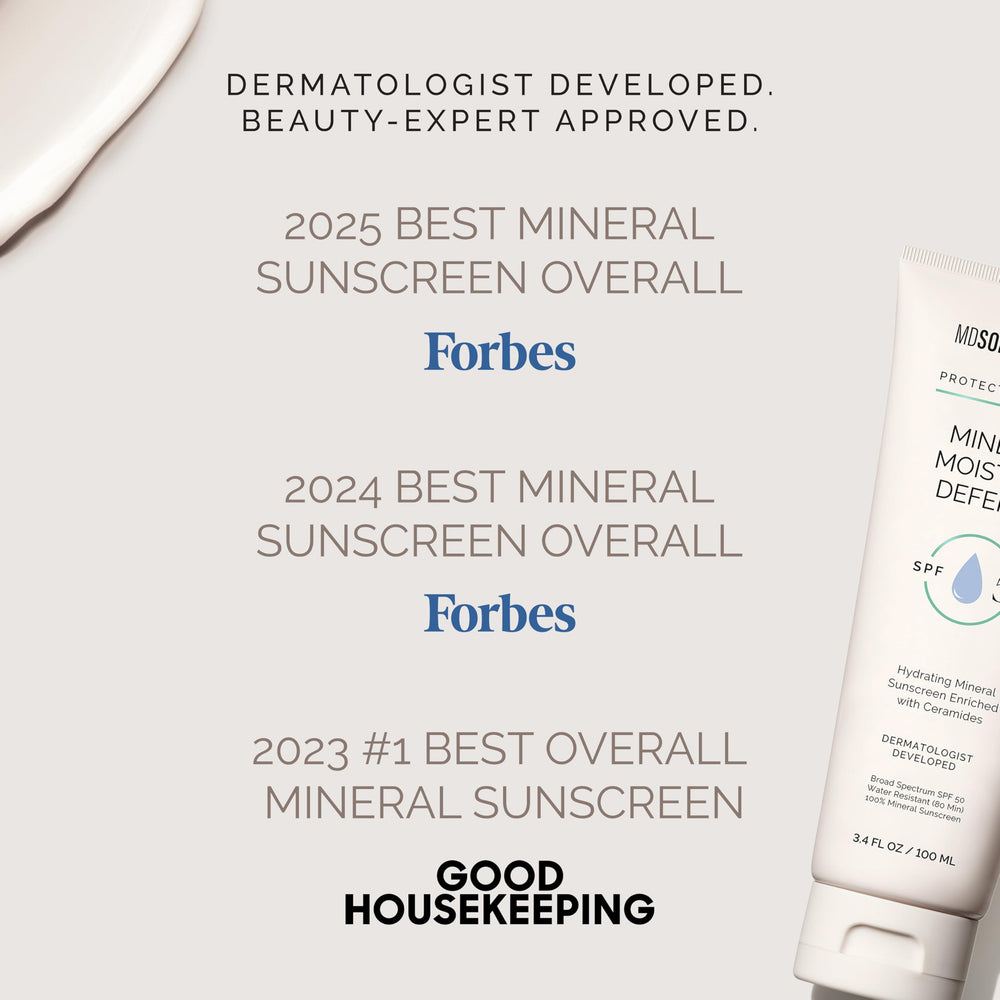 MDSolarSciences family outdoors using sunscreen for broad daily protection