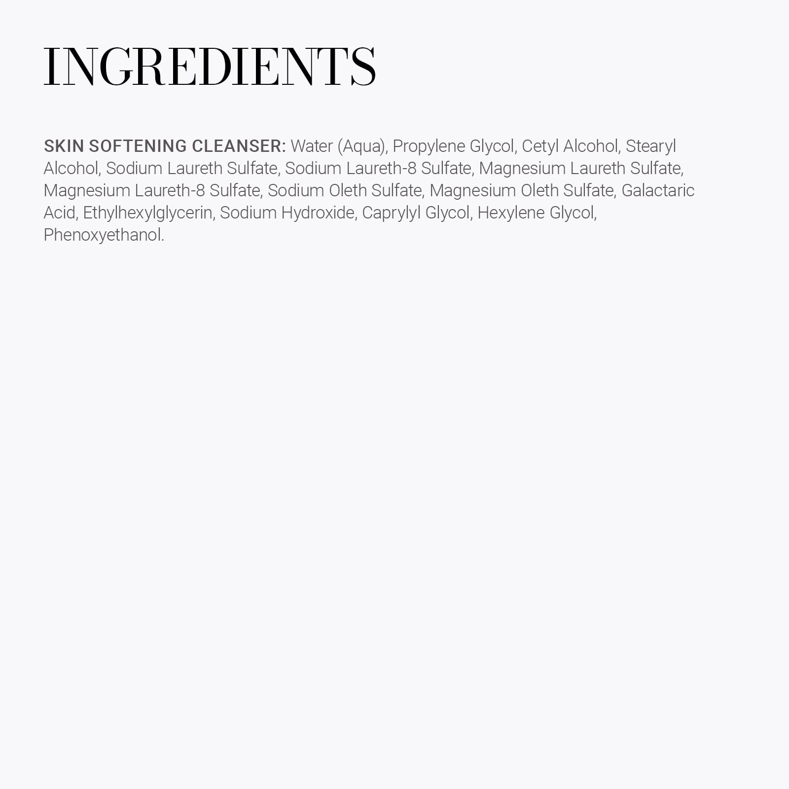 Meaningful Beauty cleanser beside common items to show 6 fl oz size and travel convenience