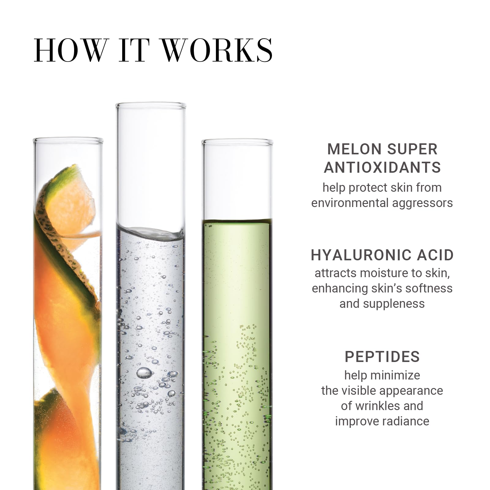 Meaningful Beauty jar beside sunscreen showing layering compatibility benefit
