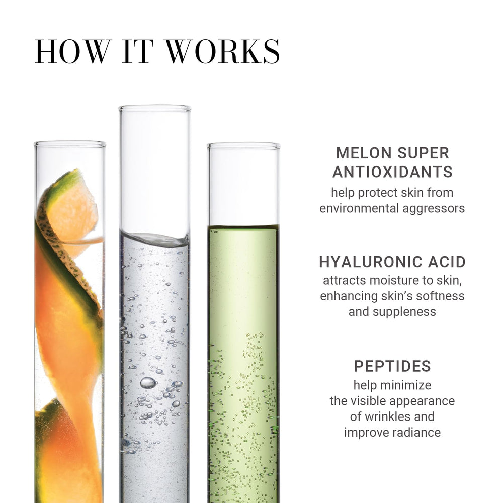 Meaningful Beauty jar beside sunscreen showing layering compatibility benefit