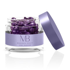 Meaningful Beauty front packaging showing 60 capsules and benefits