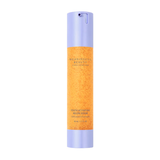 Meaningful Beauty front packaging showing bottle and branding for confident hydration