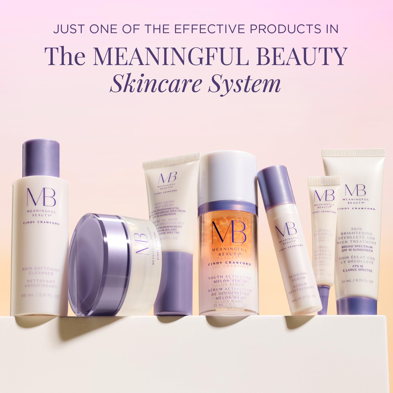 Meaningful Beauty pipette dispensing serum highlights easy application and precision