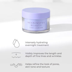 Meaningful Beauty melon extract ingredient visual highlighting antioxidant benefit
