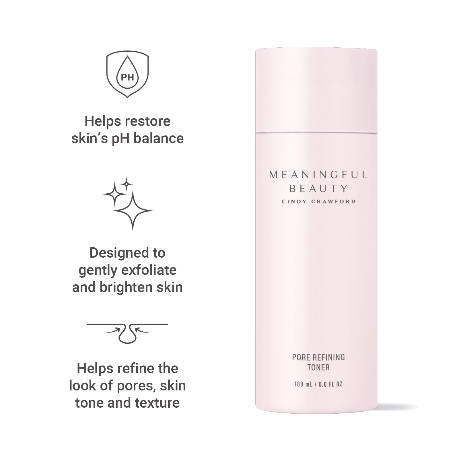Meaningful Beauty toner texture on hand showing lightweight absorption benefit