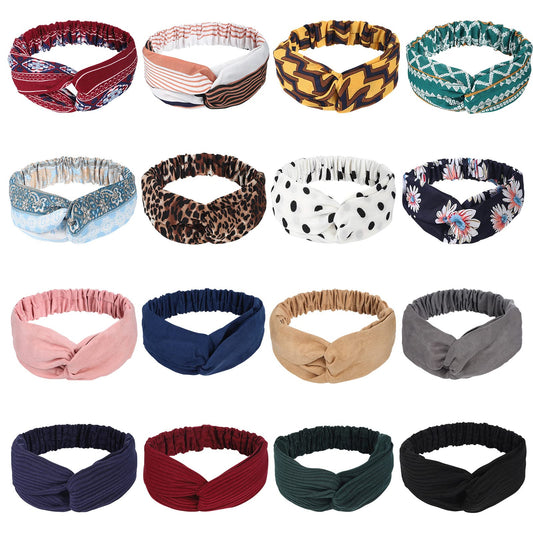 Meartchy front packaging showing 16 assorted headbands for easy selection and gifting