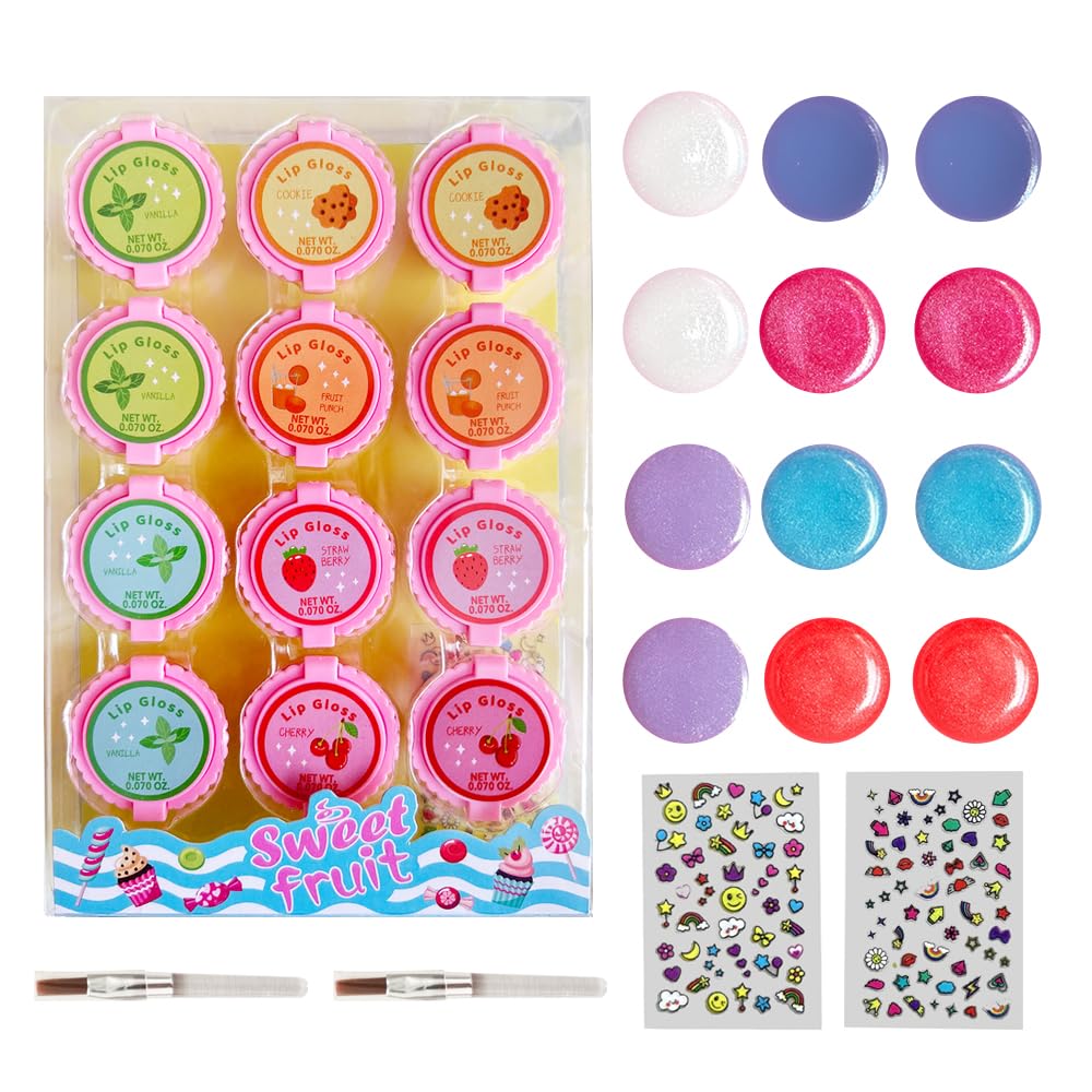 Mebtmel single cupcake gloss closed view highlighting cute design