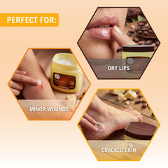 MED PRIDE being applied to dry hands for long-lasting moisture