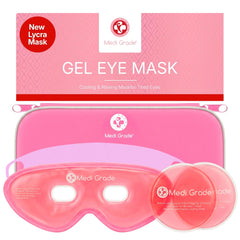 Medi Grade front view pink mask showing full coverage and comfort