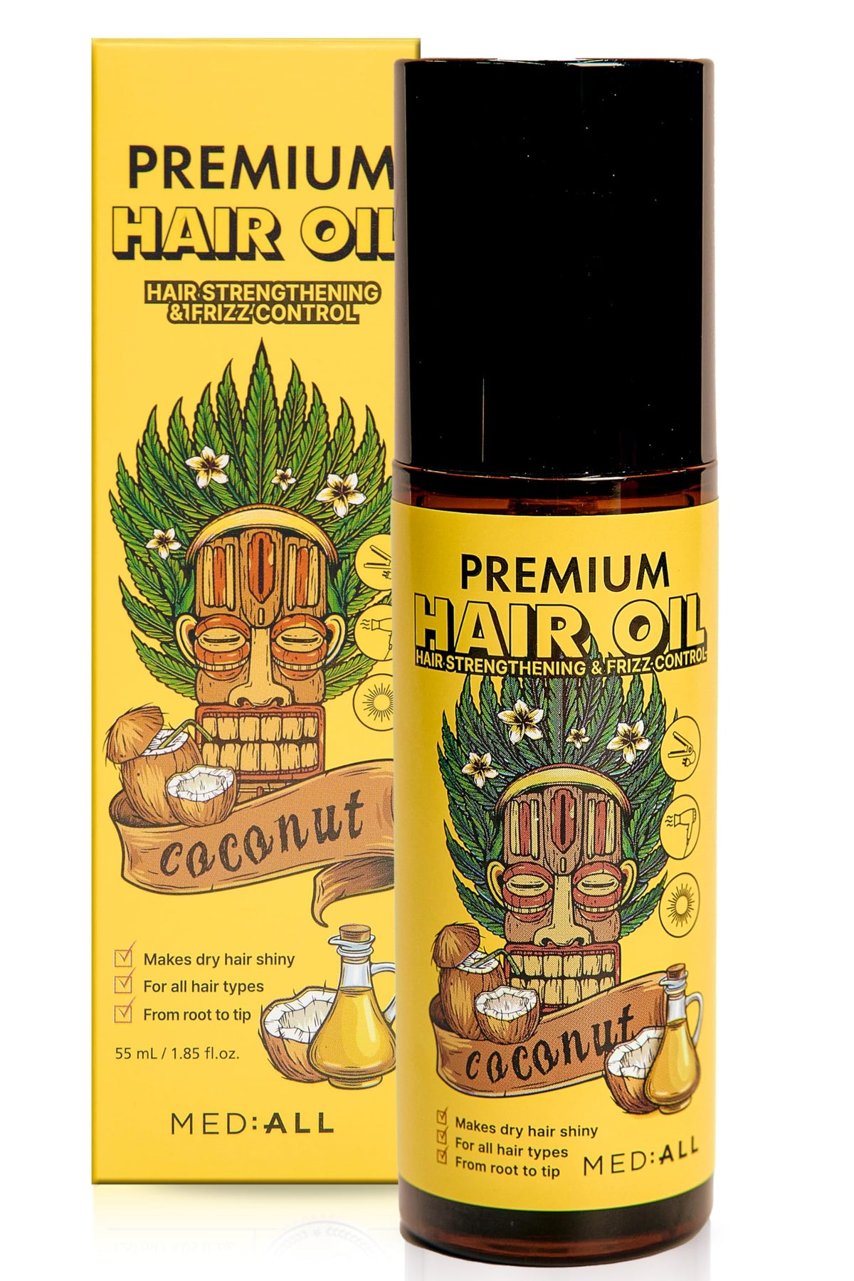 MED:-ALL MEDIALL front packaging showing label and bottle benefits