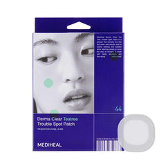 MEDIHEAL front packaging showing 44-count spot patches and brand name for discreet protection