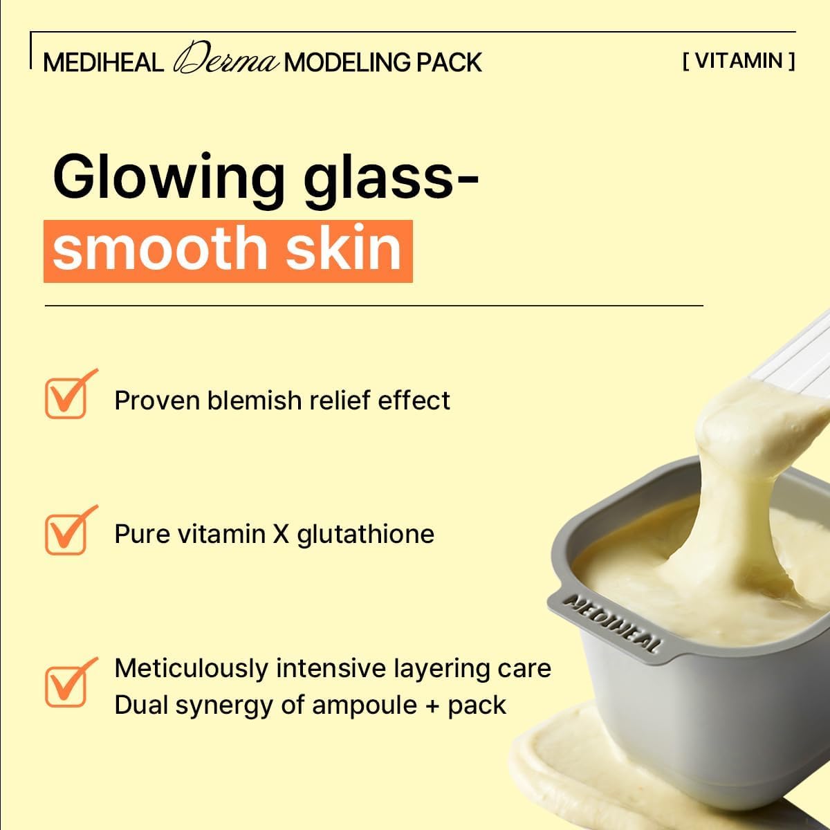 MEDIHEAL opened jar icy jelly texture highlighting hydration