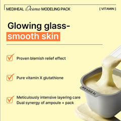 MEDIHEAL opened jar icy jelly texture highlighting hydration