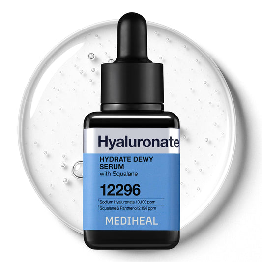 MEDIHEAL front bottle showing clean design and immediate hydration benefit