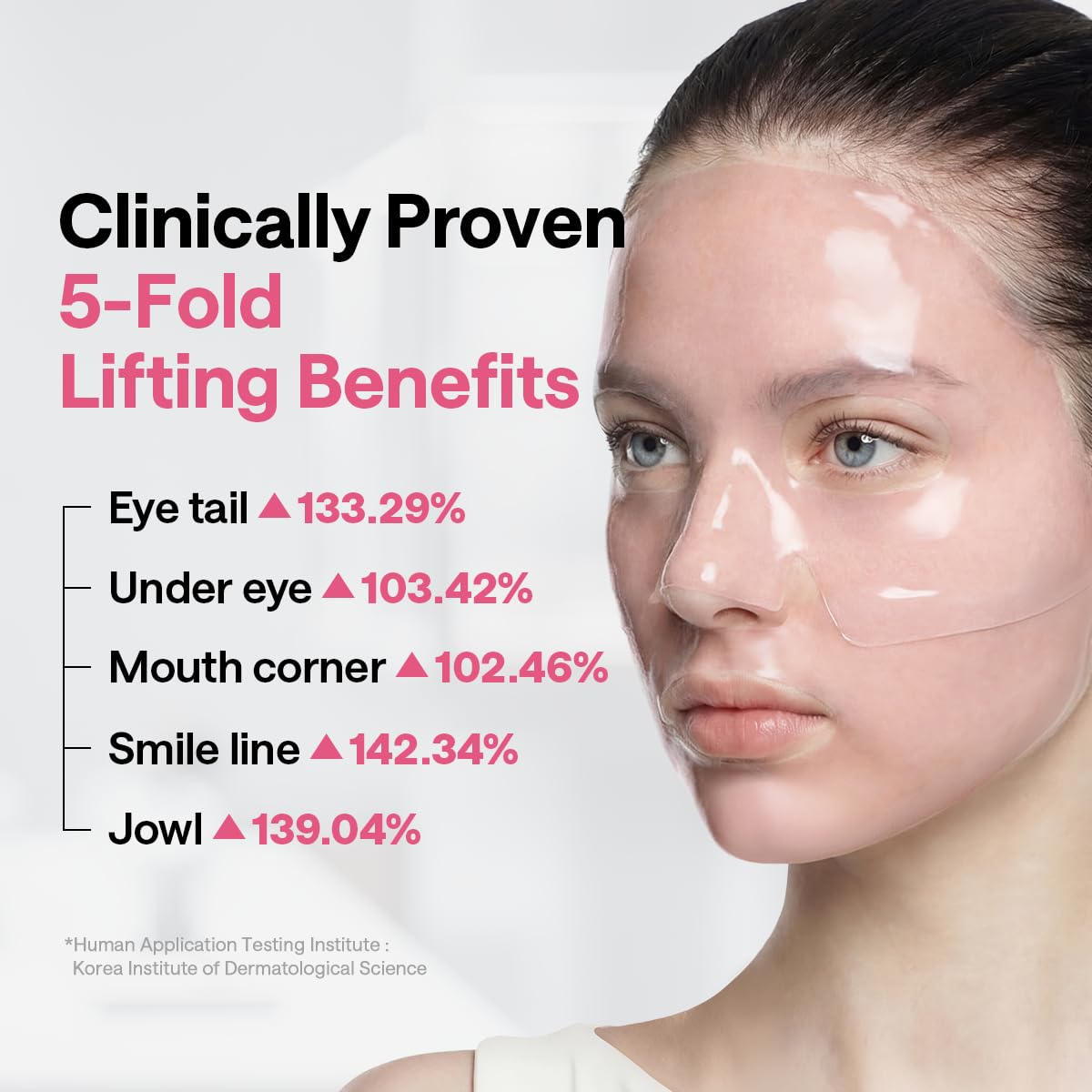 MEDIHEAL mask on pillow setting illustrating overnight absorption and morning benefits