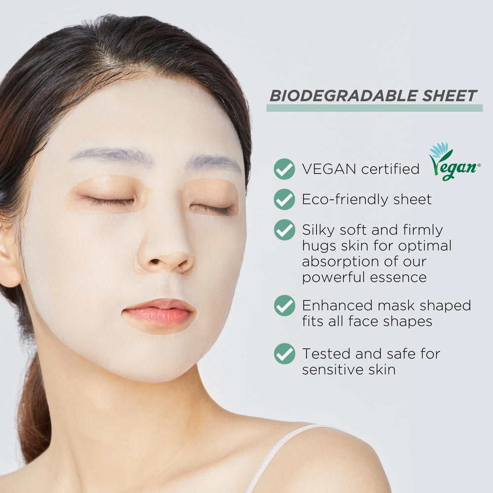 MEDIHEAL essence pouring with droplets showing hydrating concentration