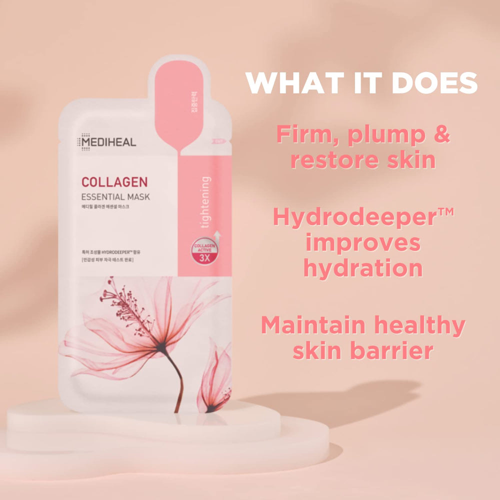 MEDIHEAL close-up of silky biodegradable sheet highlighting gentle absorption