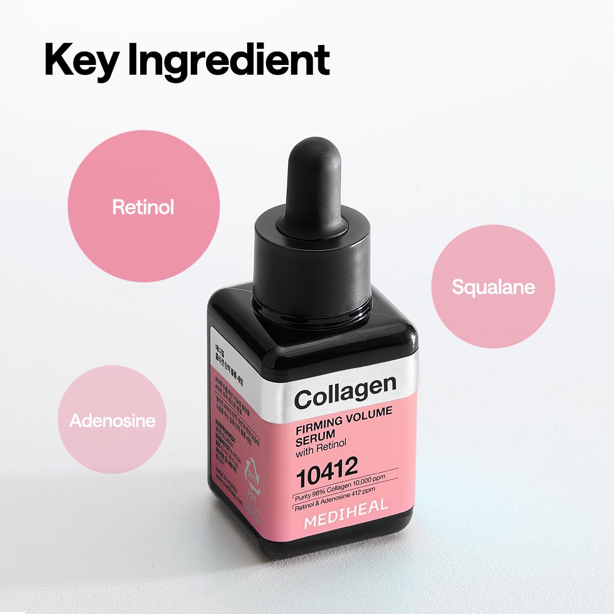 MEDIHEAL applying serum to face for smoother skin finish