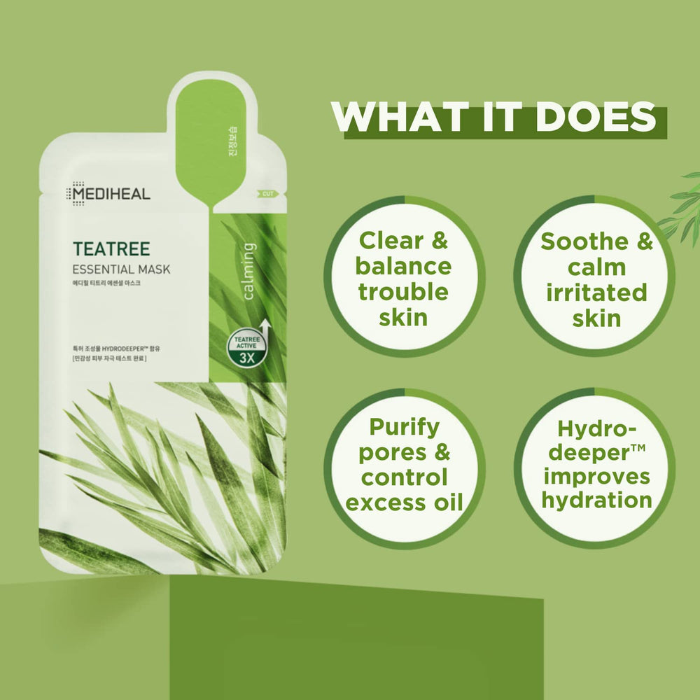 MEDIHEAL sheet close-up texture highlighting soft biodegradable fabric for absorption