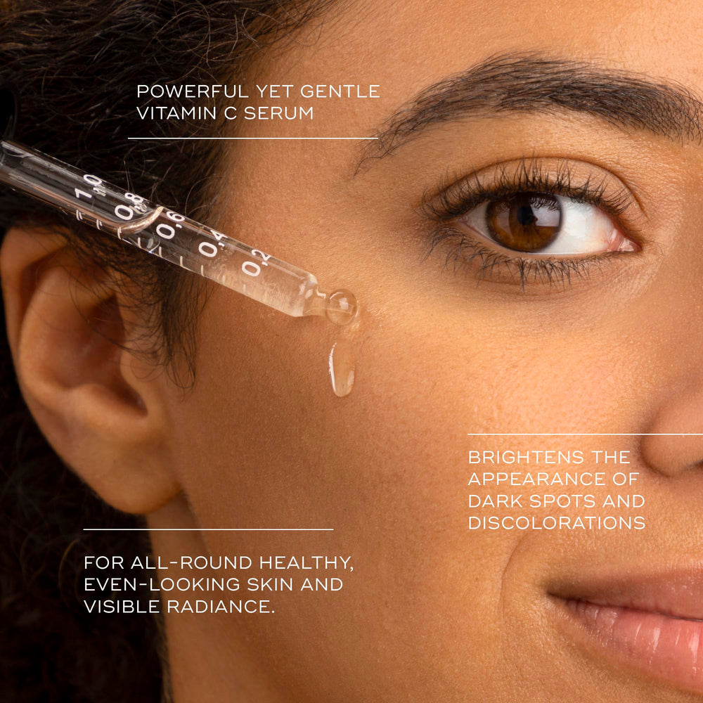 Medik8 serum being dispensed into hand demonstrating easy application and quick spread