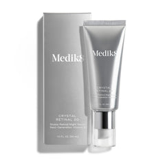 medik8 bottle front packaging showing label and size for clear identification