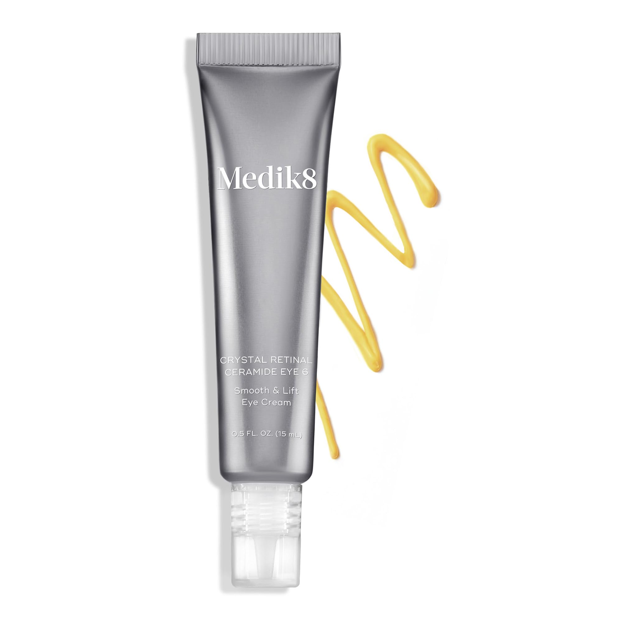Medik8 0.5 oz size comparison showing travel-friendly convenience