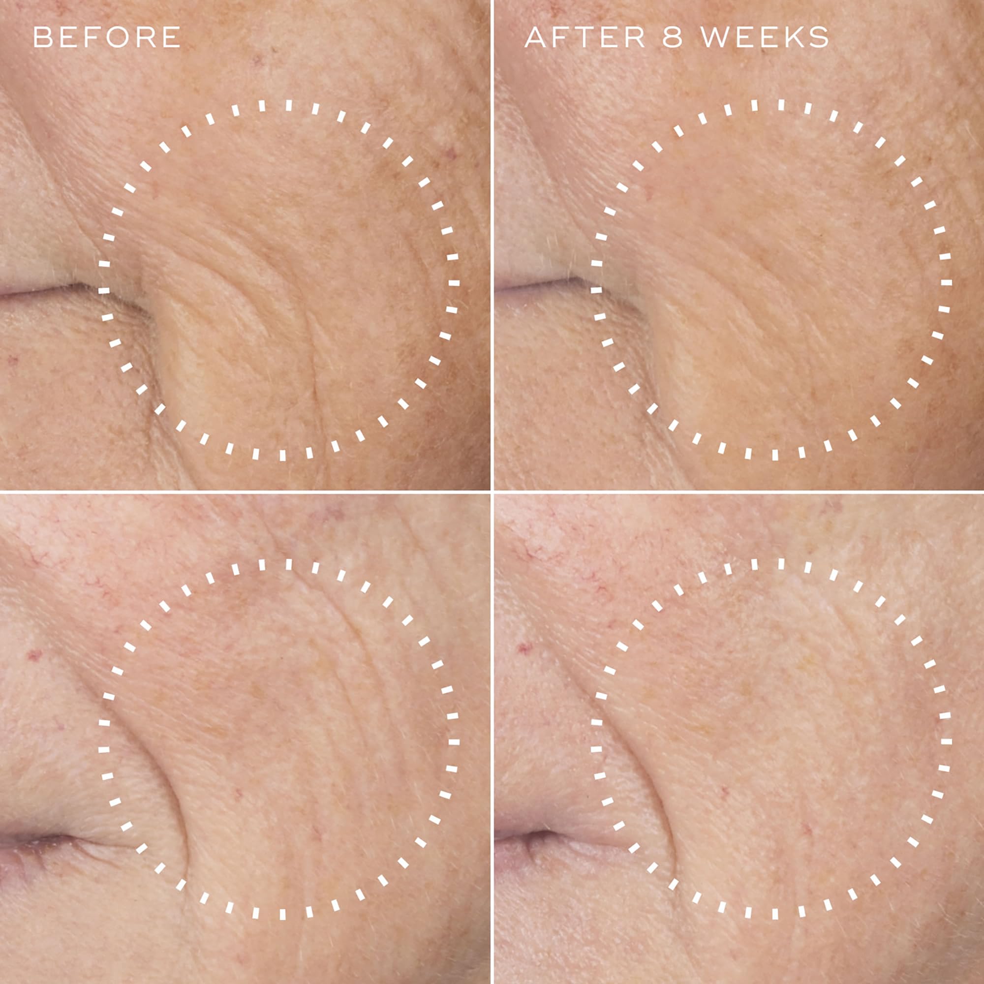 medik8 ingredients label close-up, highlights peptide technology and transparency