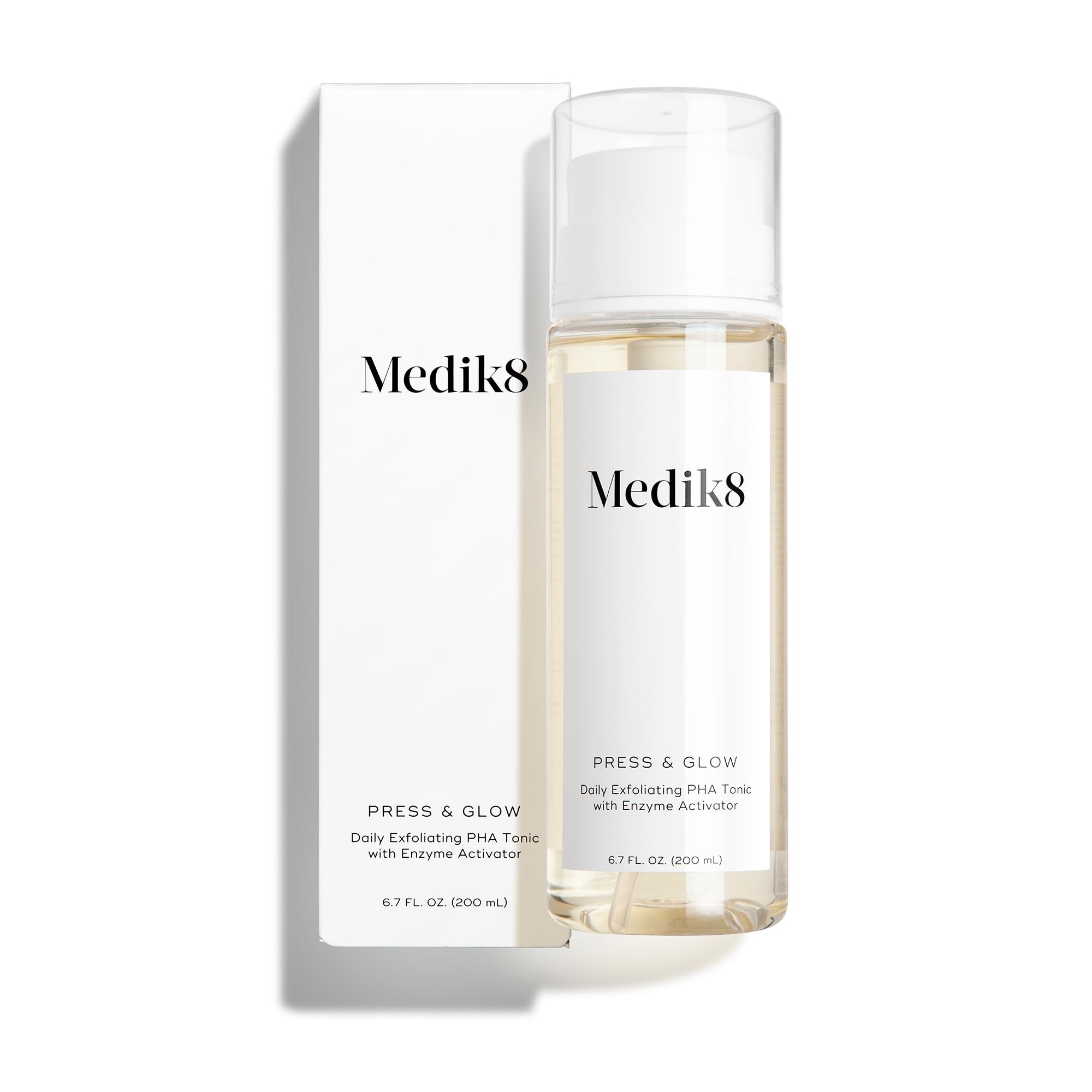 Medik8 front bottle showing clean packaging and product benefit