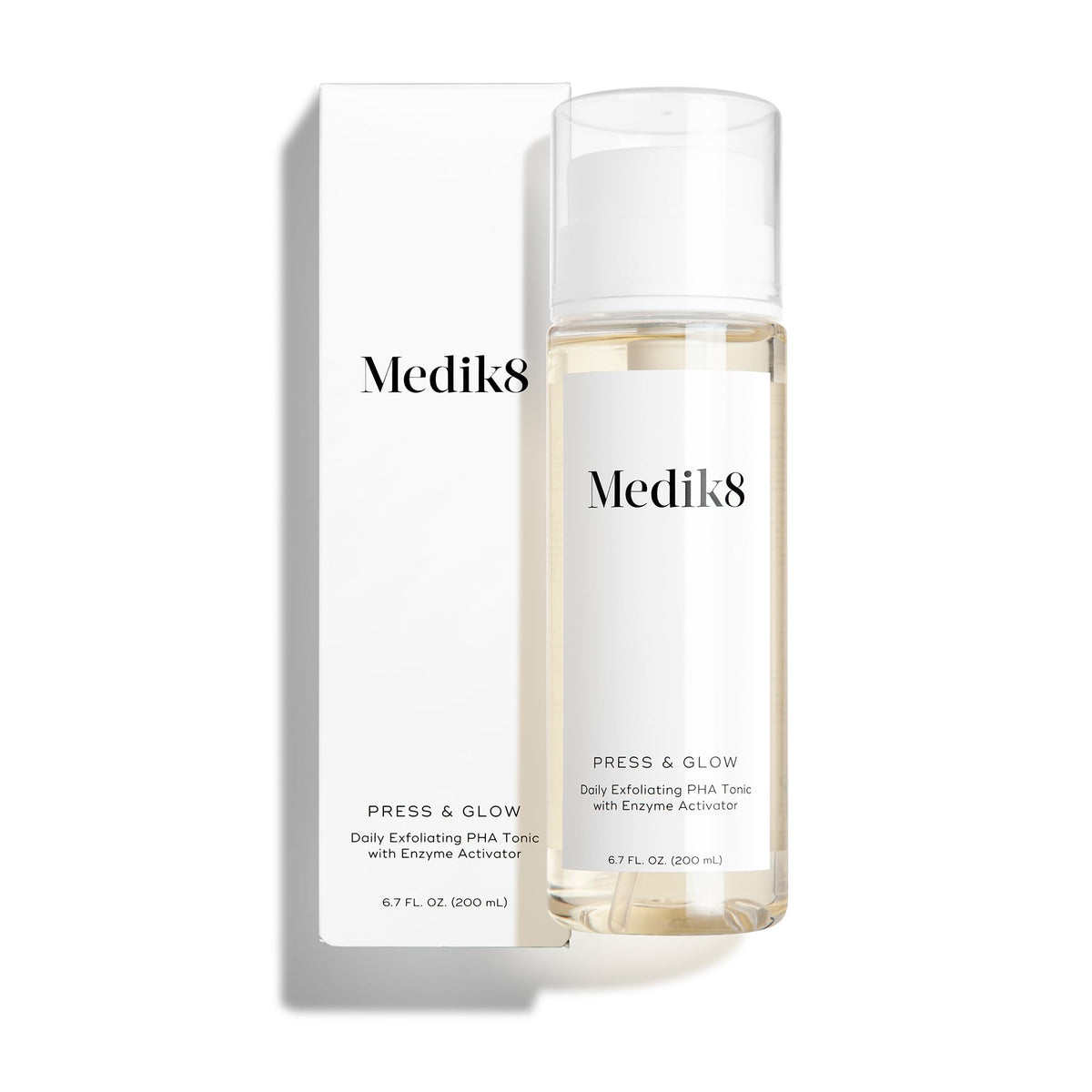 Medik8 front bottle showing clean packaging and product benefit