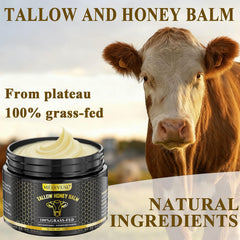 MediVuse honey drizzle over balm highlighting organic honey benefit