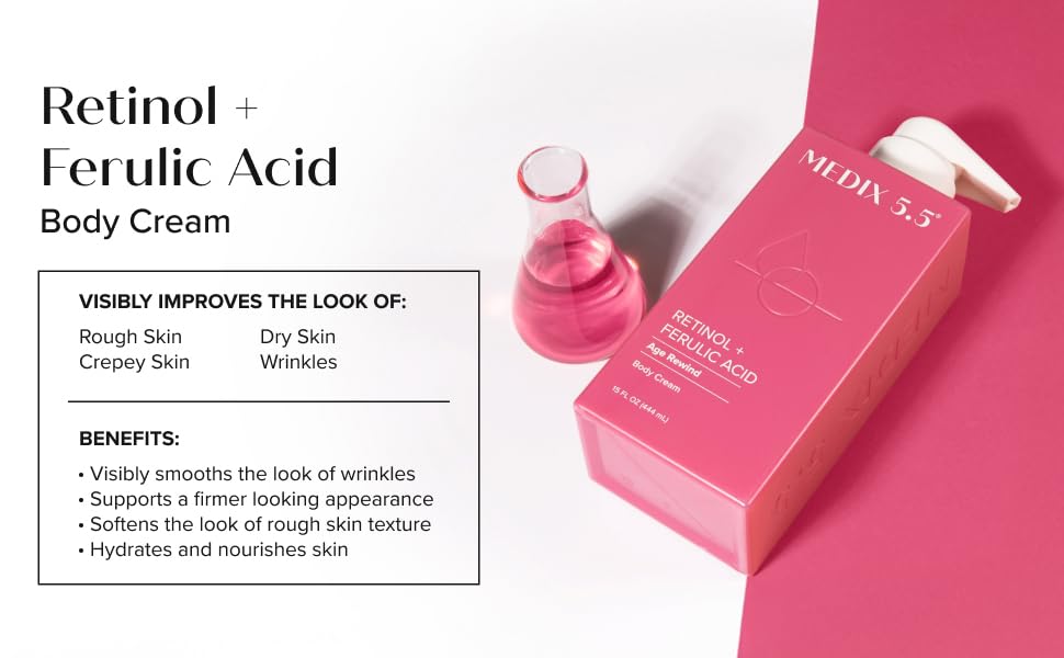 Medix 5.5 before and after skin texture comparison showing improvement