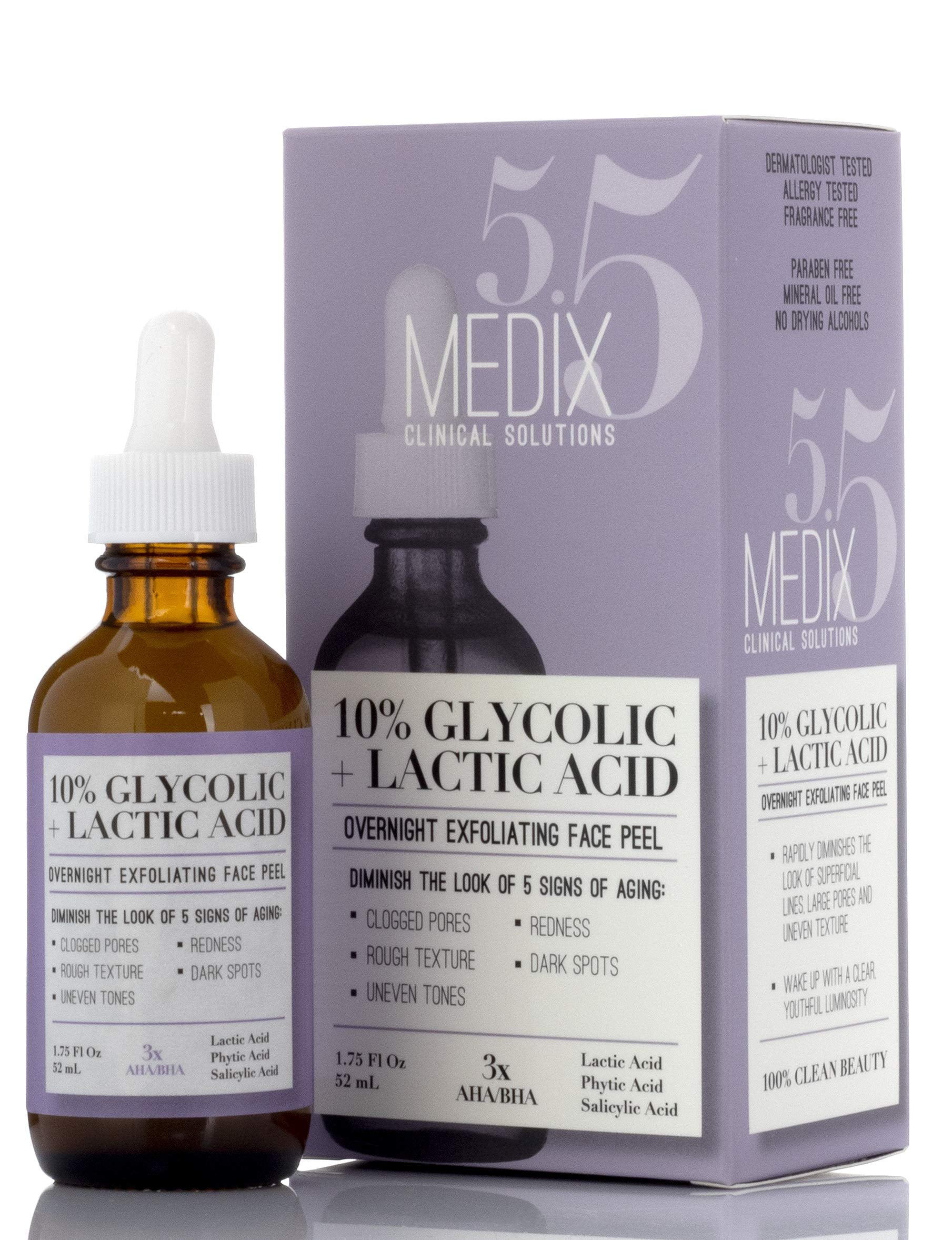 Medix 5.5 front bottle view showing product and benefits