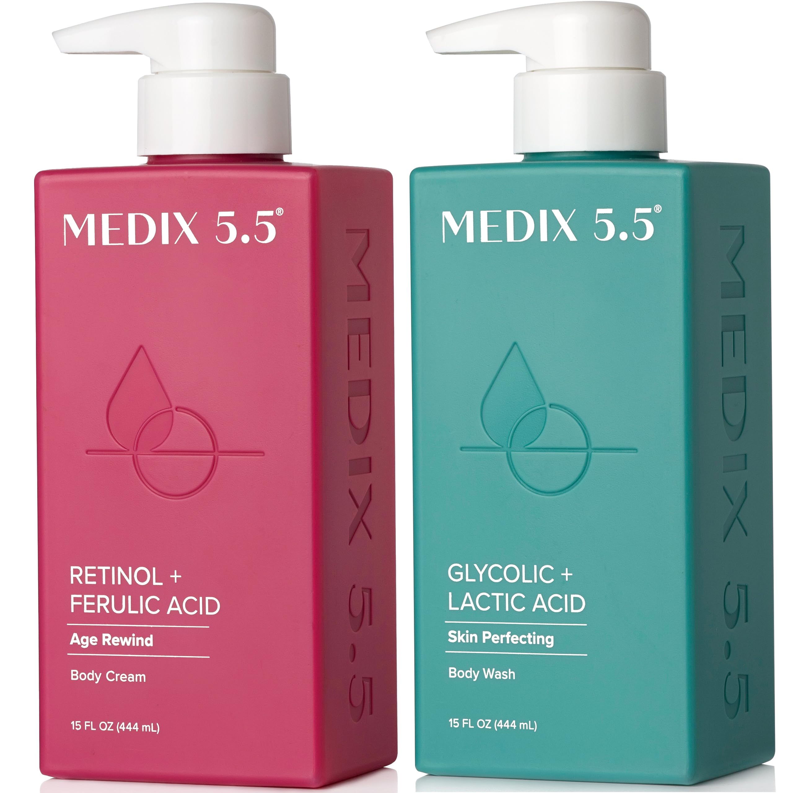 Medix 5.5 front packaging showing the 2-piece set and benefits