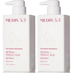 Medix 5.5 front packaging showing bottle, highlights hydration benefit