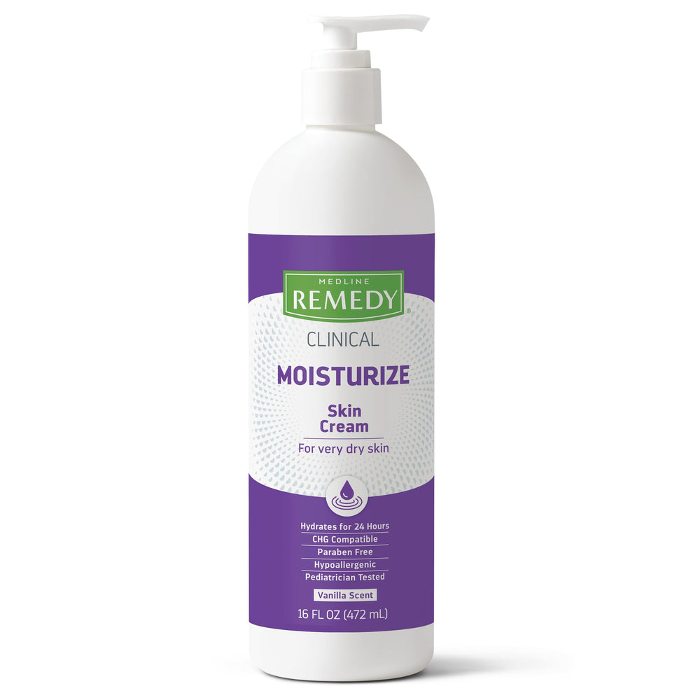 Medline front packaging showing label and 16 fl oz size for easy identification