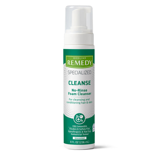 Medline Remedy front label showing product name and size for clear identification and benefit