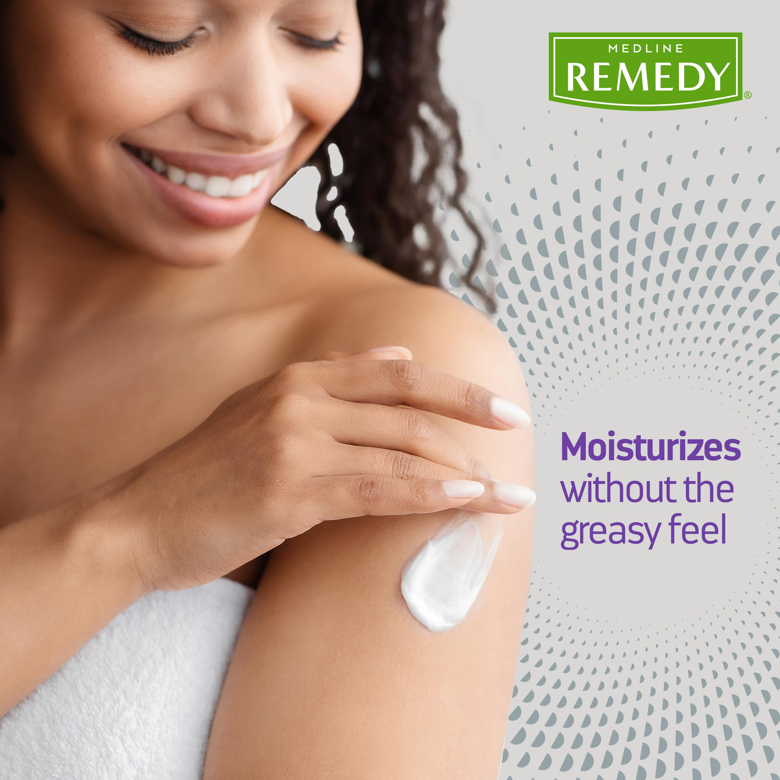Medline Remedy on bathroom counter lifestyle scene showing travel-ready convenience benefit