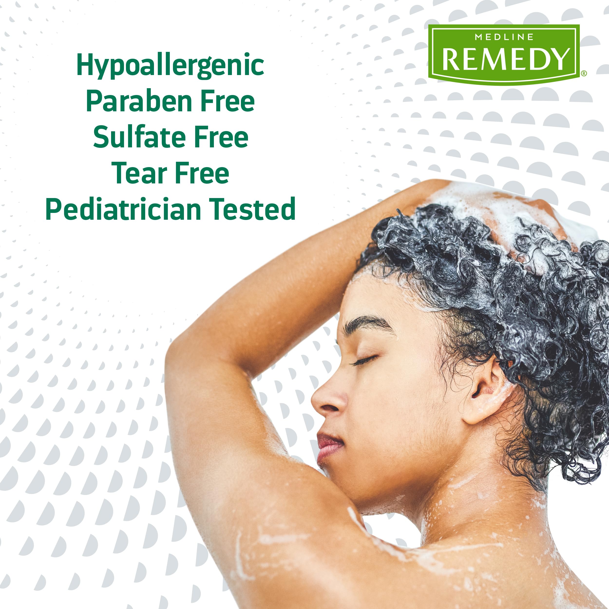Medline Remedy used in a basin at bedside showing no-rinse convenience for mobility-limited care