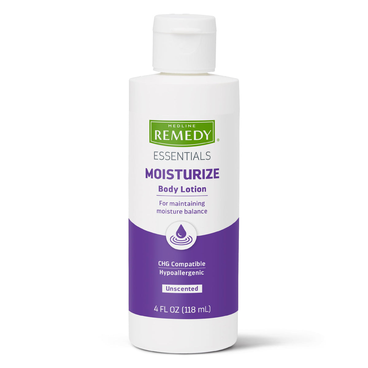Medline Remedy front packaging showing bottle and brand benefits
