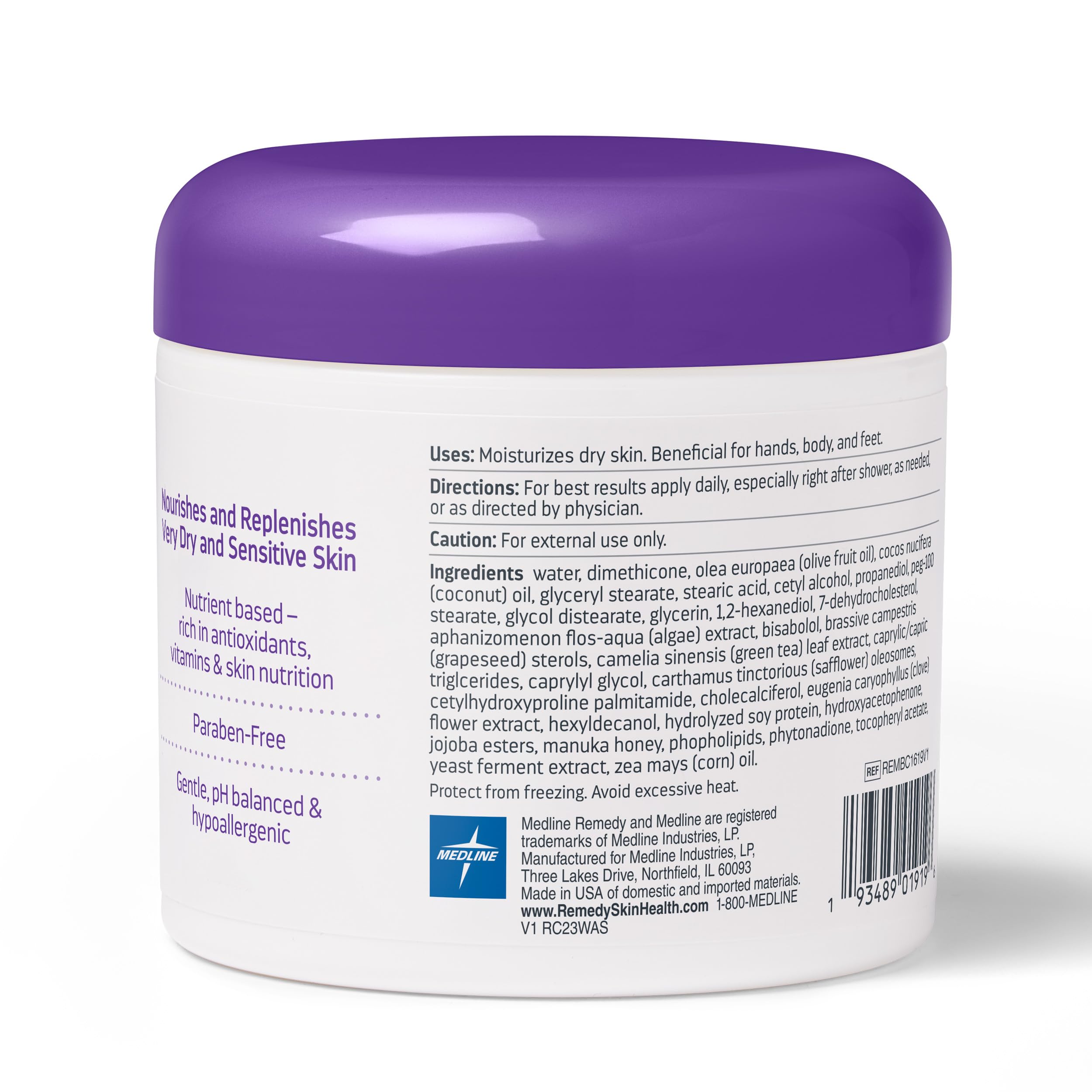 Medline Remedy hands after washing demonstrating CHG compatibility benefit