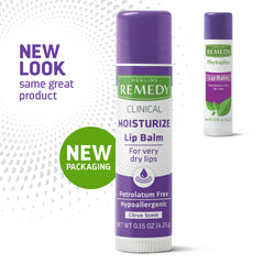 Medline Remedy twist-up stick exposed to show applicator tip for easy precise application